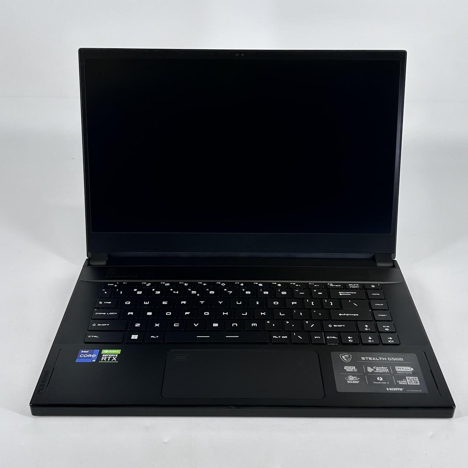MSI Stealth GS66 15.6 239Hz 2K 2.9 GHz i9-12900H 64GB 1TB SSD RTX 3080 Very Good