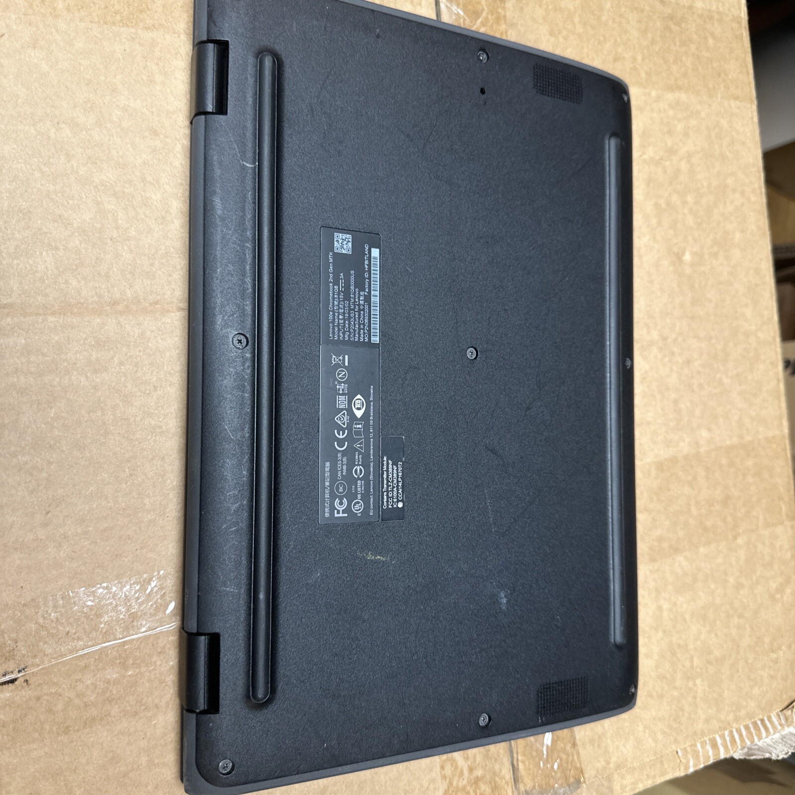 Lenovo Chromebook 100e 2nd Gen (11.6″, Black