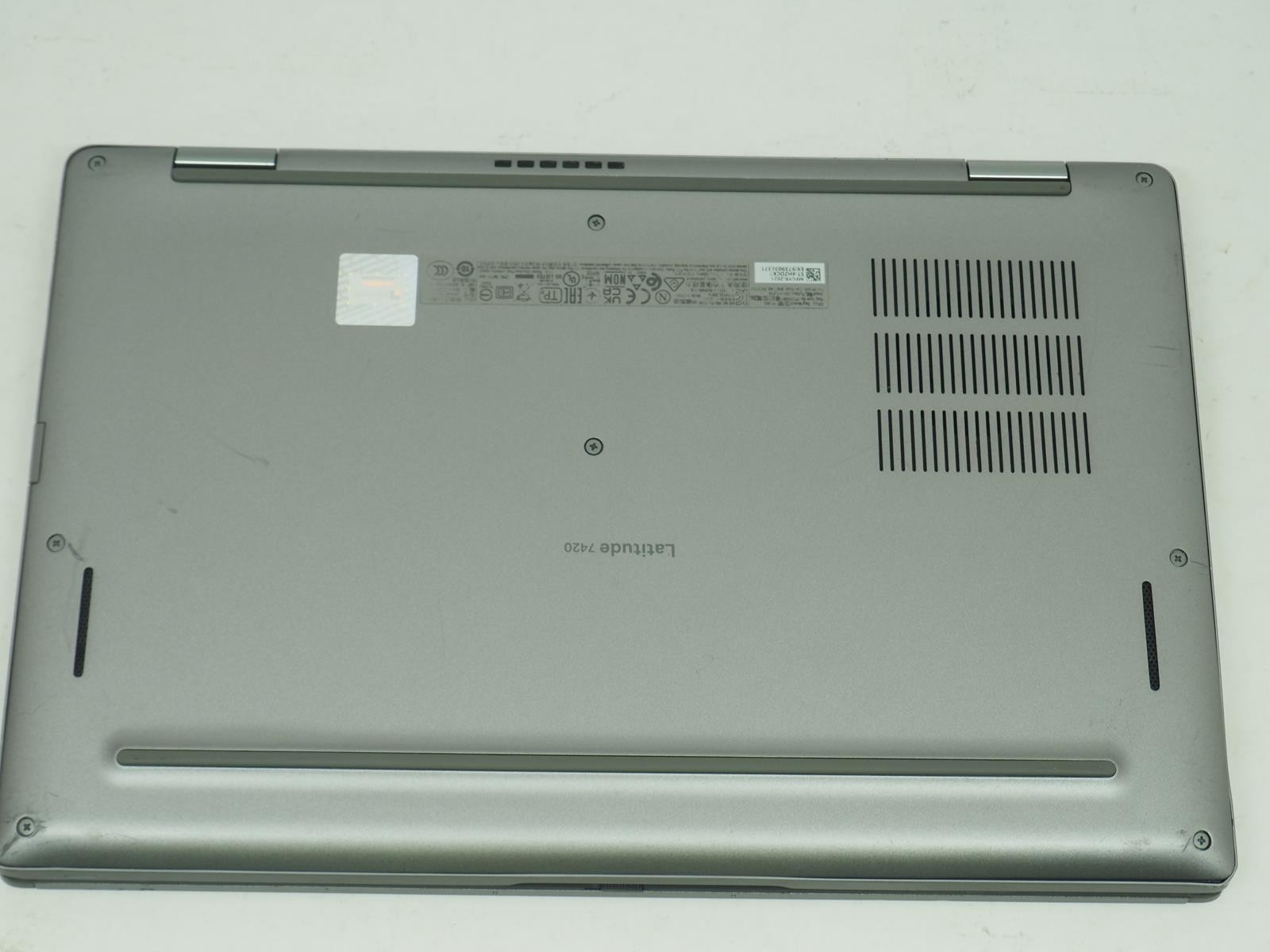 DELL LATITUDE 7420 14″ Intel i7-1185G7 3.00GHz 16GB RAM 256GB No Adapter Grade C