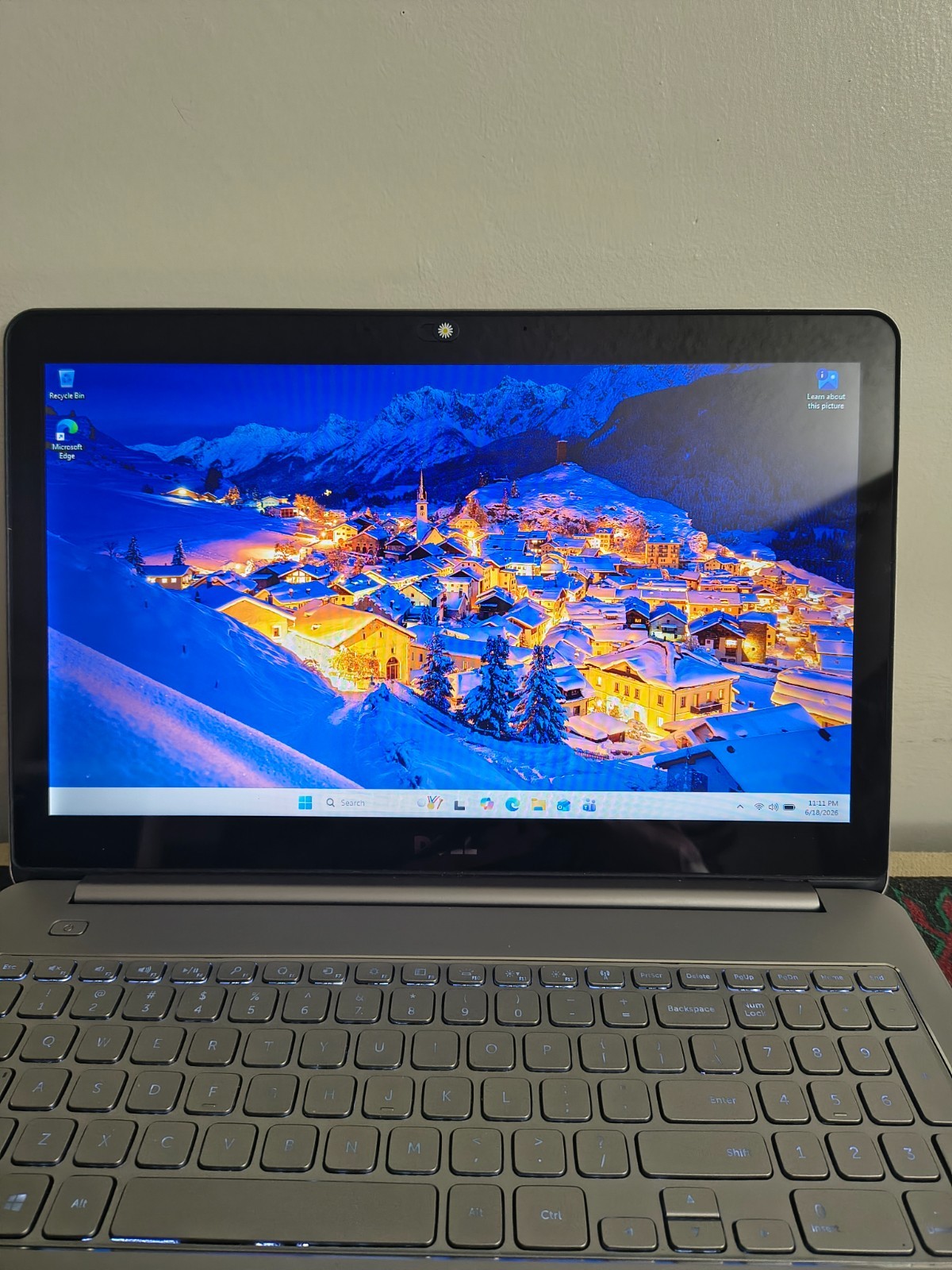 Dell Inspiron 15 7537 Touch Core i5-4200U@1.6GHz 12GB 256GB SSD BkLit KB Win11Hm