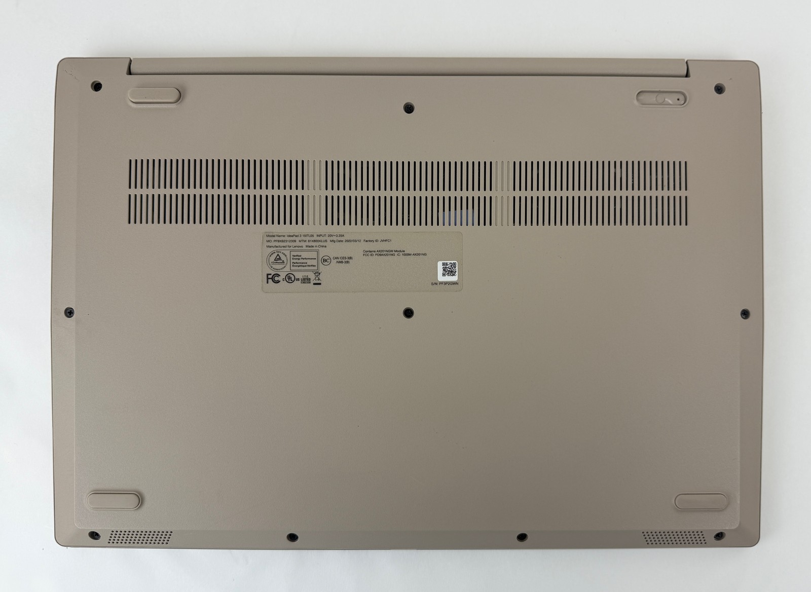 Lenovo Ideapad 3 15ITL05 15.6″ HD Touch i3-1115G4 8GB 256GB W11H