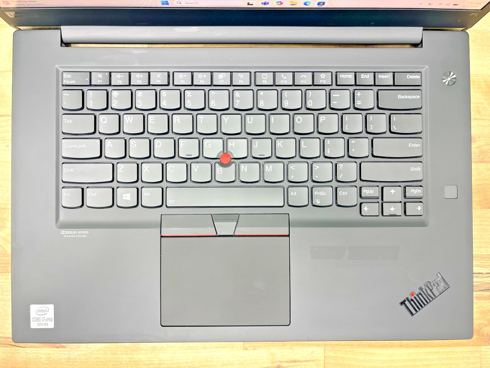 Lenovo ThinkPad P1 Gen 3 Core i7-10th Gen 2.70GHz 32GB 512GB SSD NVIDIA Q T2000*