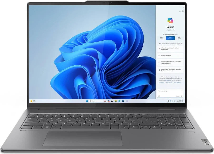 Lenovo – Yoga 7i 2-in-1 – Copilot+ PC – 16″ 2K Touchscreen Laptop – Core Ultra 7