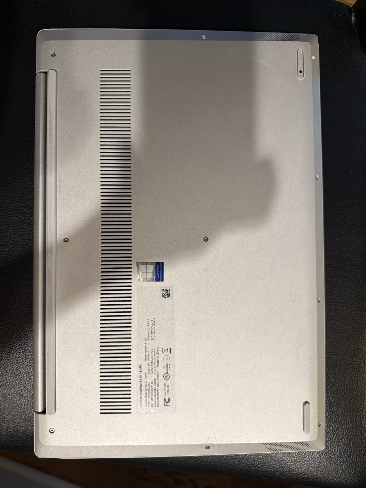 Lenovo IdeaPad S340-15API 15.6″ AMD Ryzen 5-3500U 8GB RAM 256GB SSD Win-11
