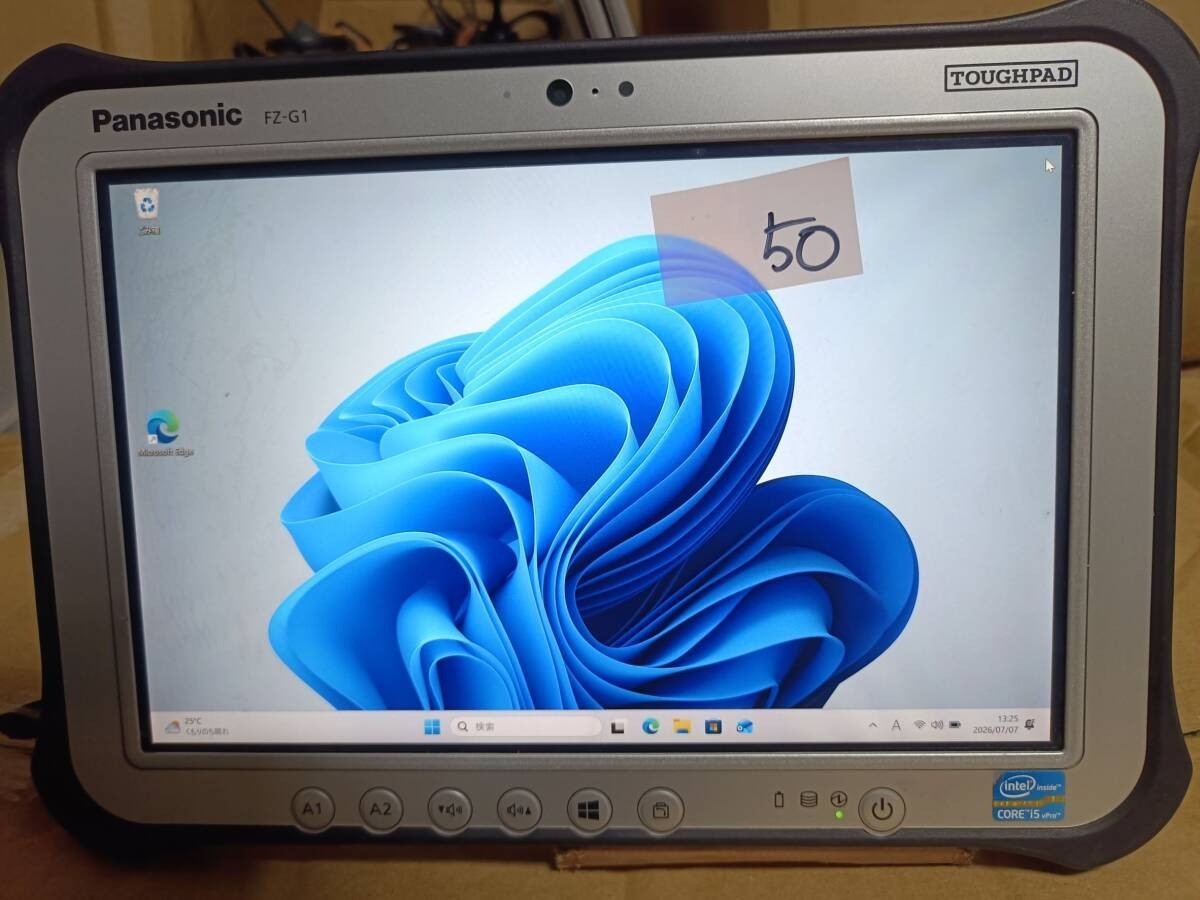 Used Panasonic FZ-G1 Tablet TOUGHPAD 10.1in 4GB SSD 128GB Windows 11 Pro