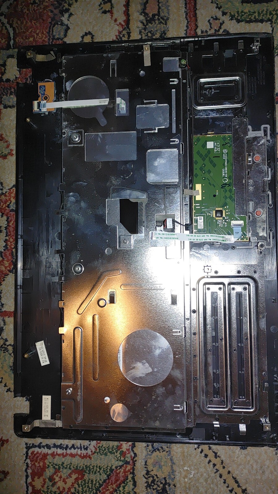 Lenovo G580 DC jack LCD display Hinges keyboard DVD caddy trackpad SD reader