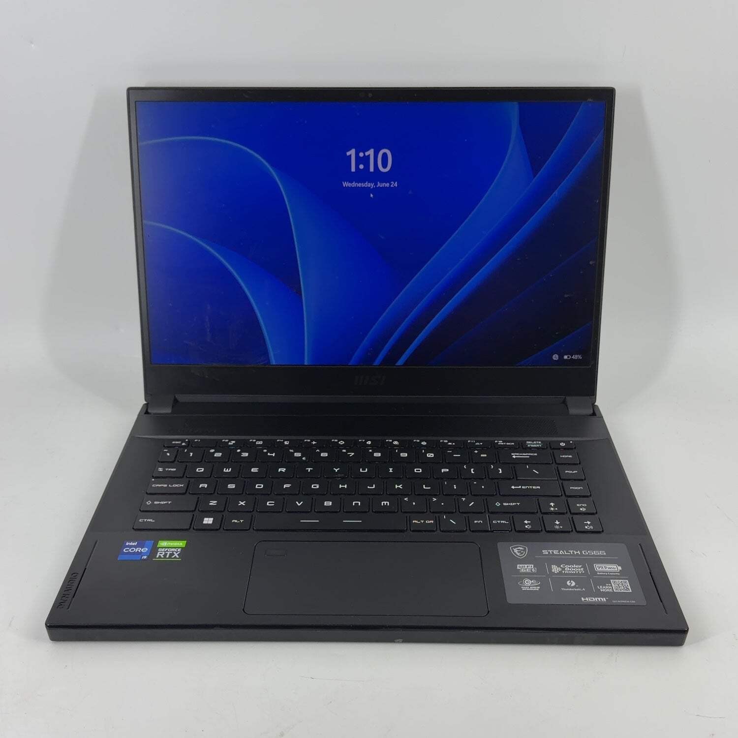MSI Stealth GS66 12UGS-025US 15.6″ i9-12900H 2.9GHz 32GB RAM 1TB SSD RTX 3070 Ti