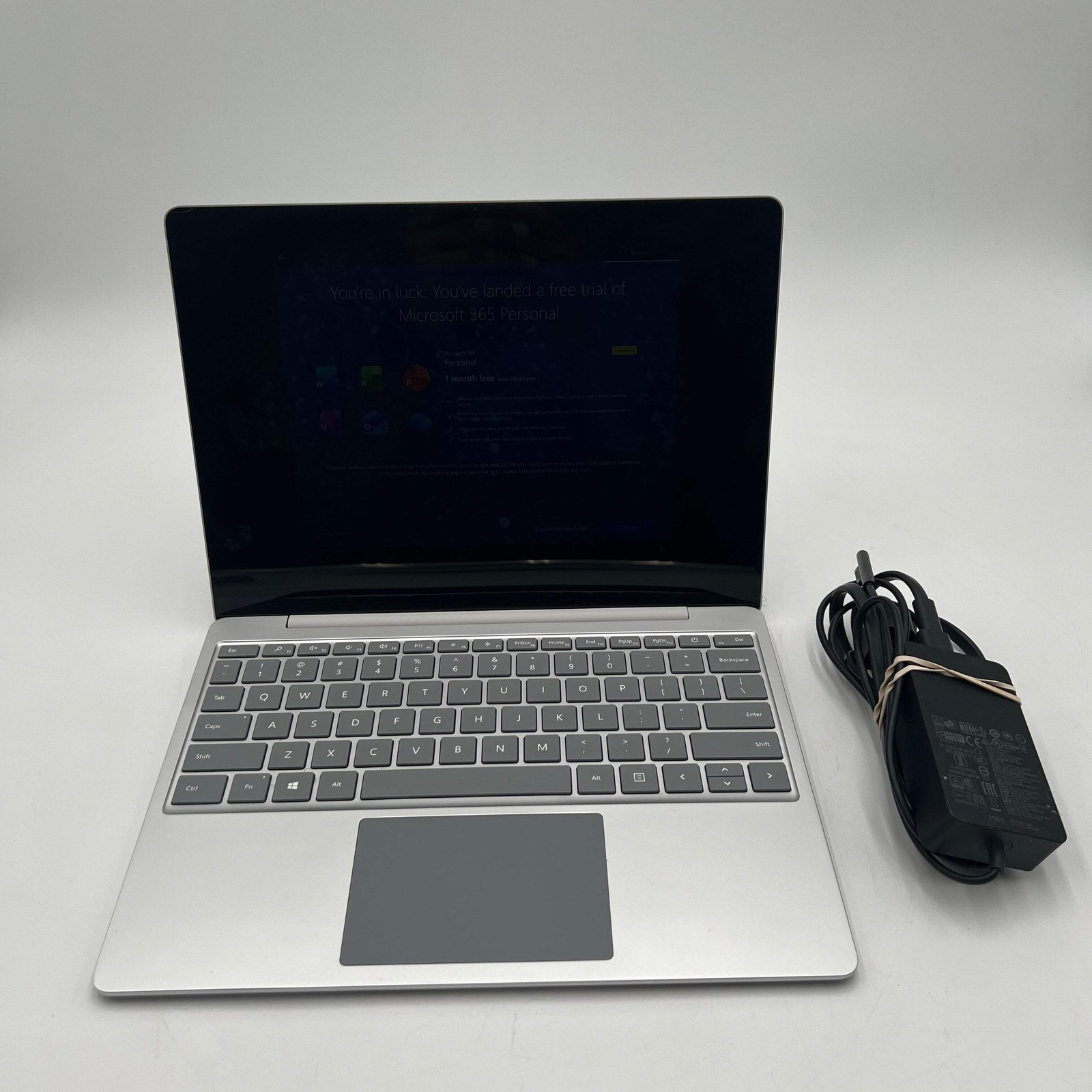 Microsoft Surface Laptop Go 1943 2020 12-inch Core i5 4GB RAM 64GB Silver