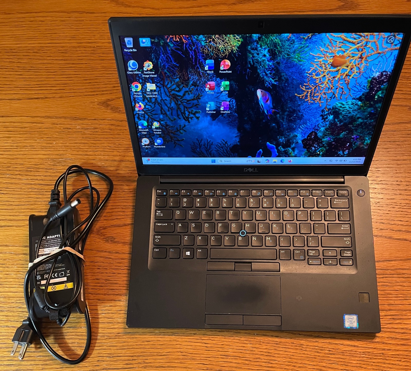 Dell 7490 14″ Laptop i7 *TOUCH* 16GB/512gb+1tb/Win11 Pro 25H2+Office 2021-8 MORE