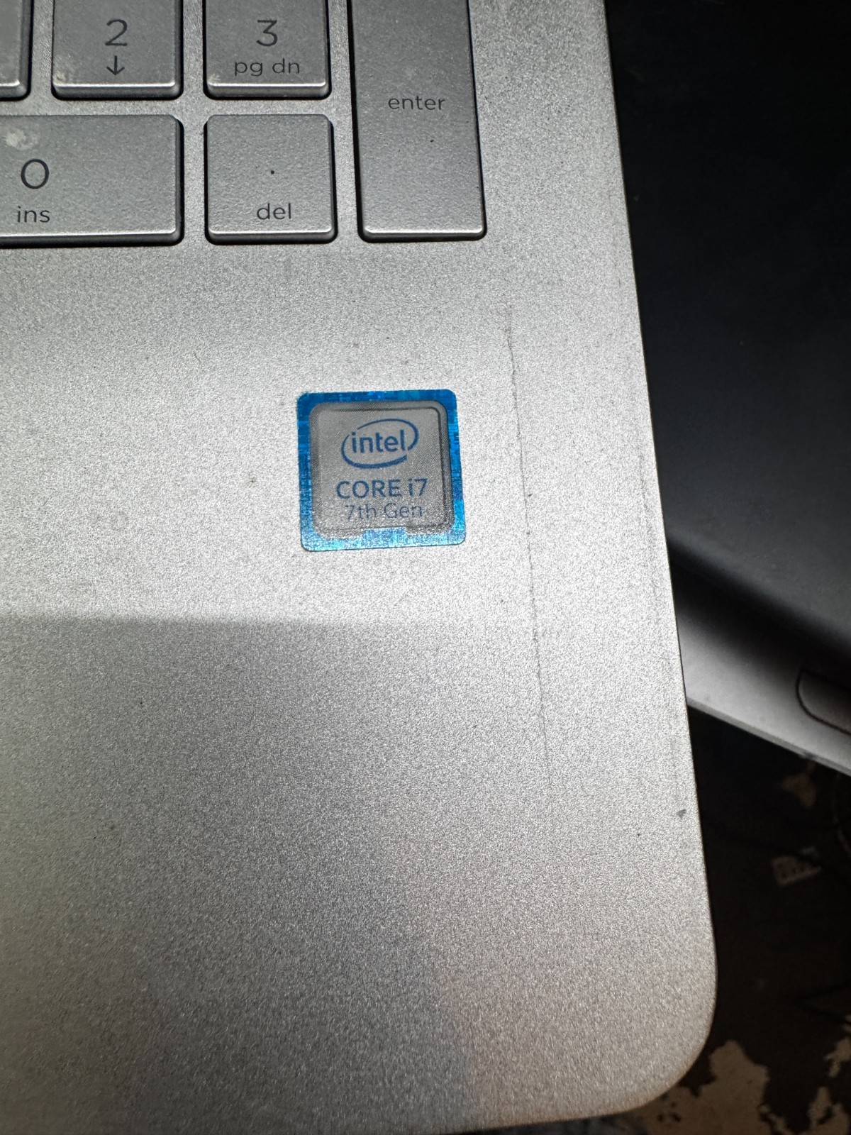 Hp Pavilion 7265NGW Intel Core i7 7th Gen Laptop for Parts/Repair #5811
