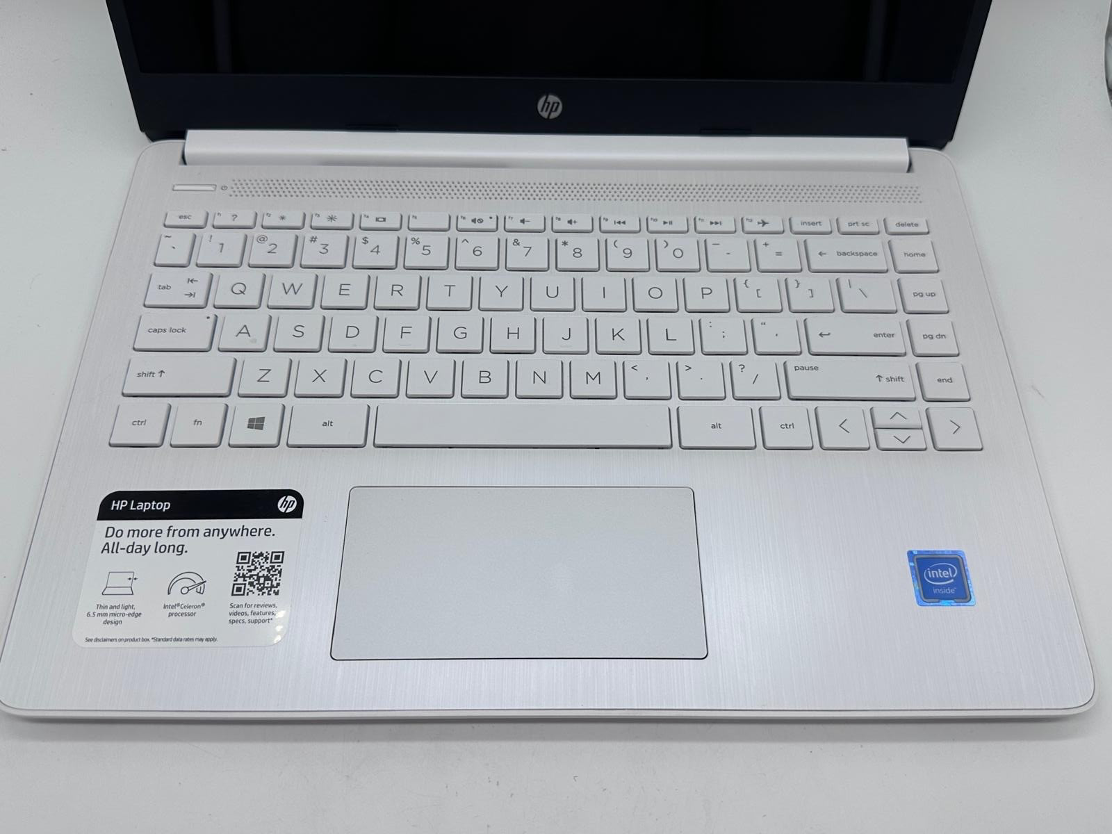 HP (14-DQ0070NR) Intel Celeron N4020 1.1GHz – 64GB SSD – 4GB RAM – “PARTS”