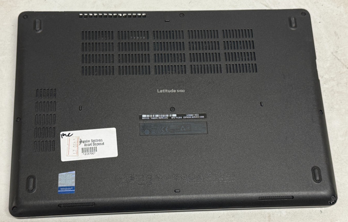 Dell Latitude 5490 14″ (i5-8250u – 16GB RAM – 128GB SSD – Win11Home)
