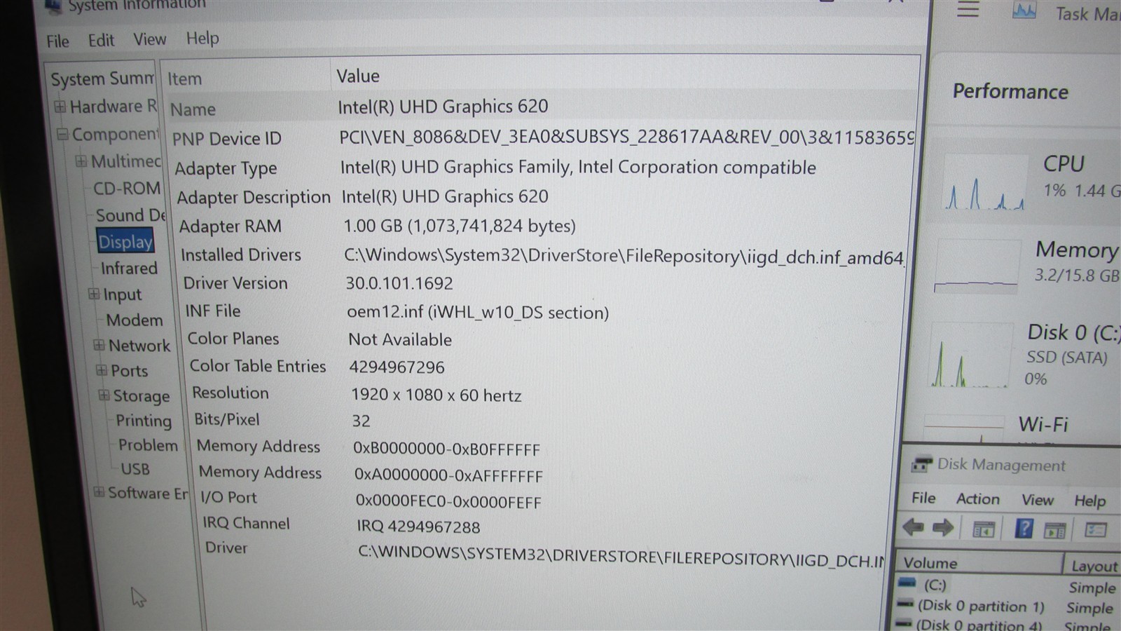 Lenovo Thinkpad T490s i7-8565U 1.8GHz 16GB RAM 256GB m.2 14″ Win 11 Pro MISS KEY