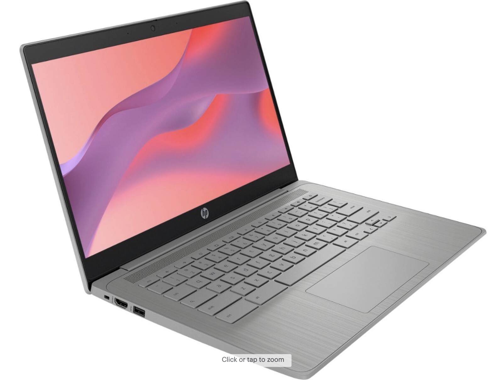 HP – 14 Inch Chromebook Laptop – Intel celeron – 4GB Memory – 64GB – modern Gray