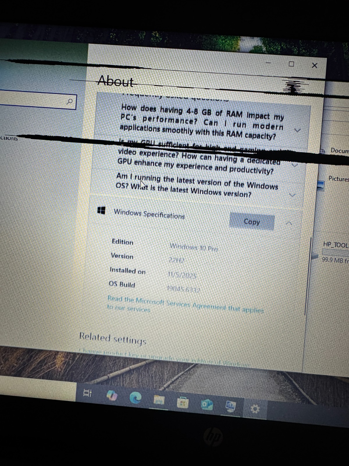 HP 250 G4 Core I3-4005U 500GB HDD 4GB RAM Laptop For Parts/Repair #6127