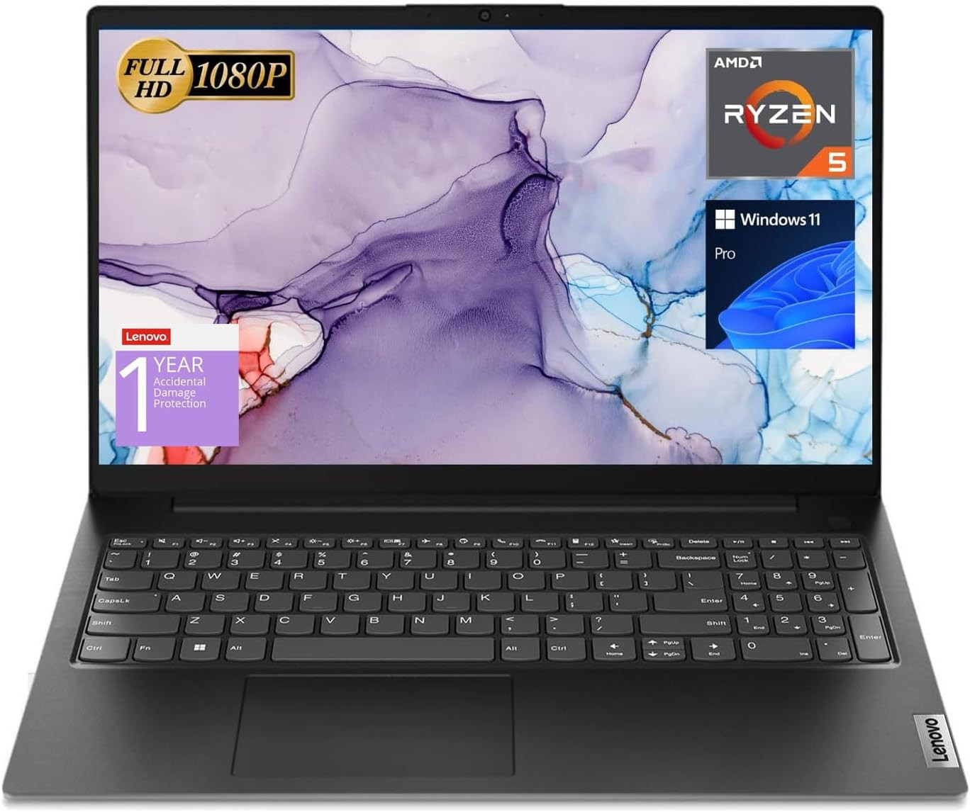 V15 Laptop, 15.6″ FHD Display, AMD Ryzen 5 5500U Hexa-Core Processor (Beat Intel