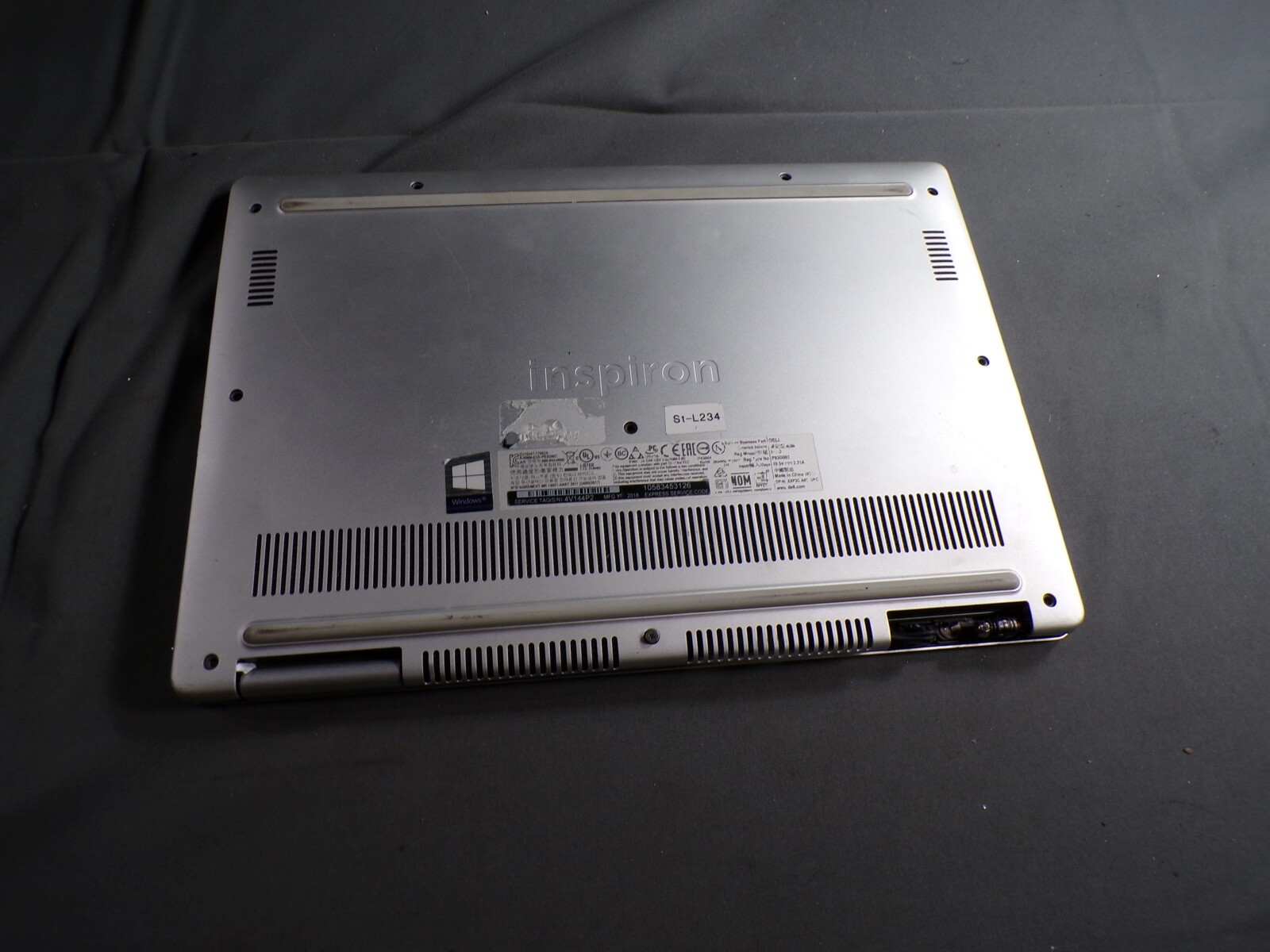 **DELL INSPIRON 7380 INTEL CORE i5-8265U 1.60GHZ 8GB RAM