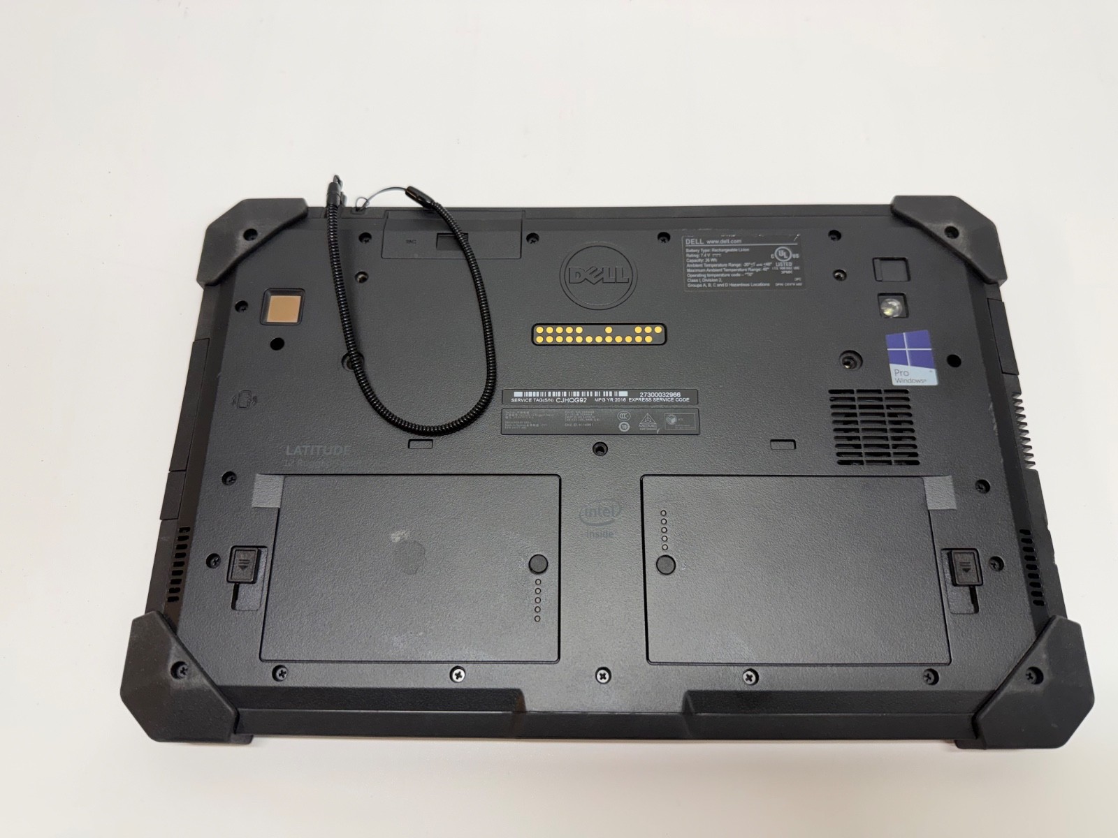 Dell Latitude 12 Rugged Tablet 7202 M-5Y71 1.2GHz 128GB SSD 8GB