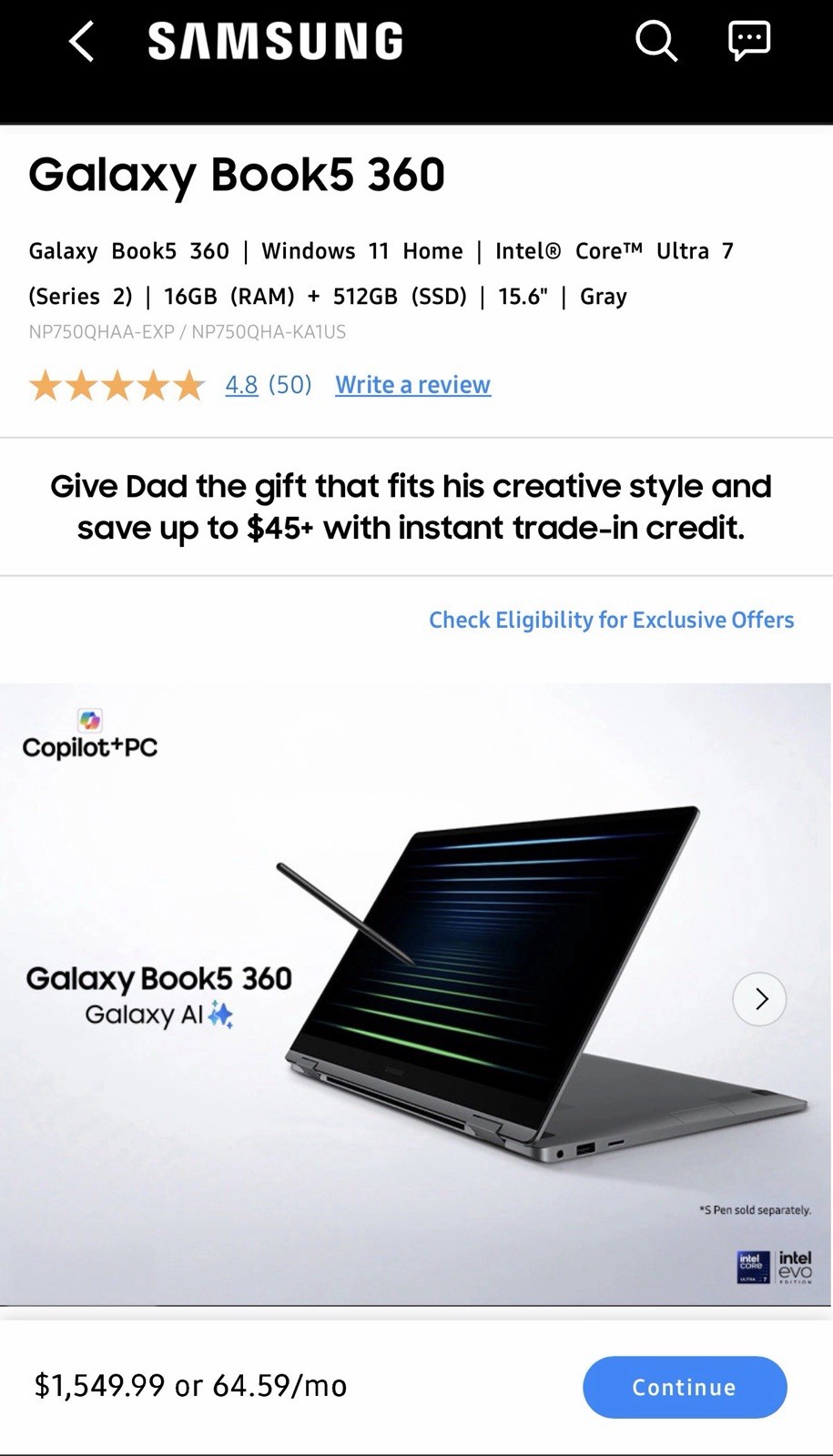 Samsung Galaxy Book5 360