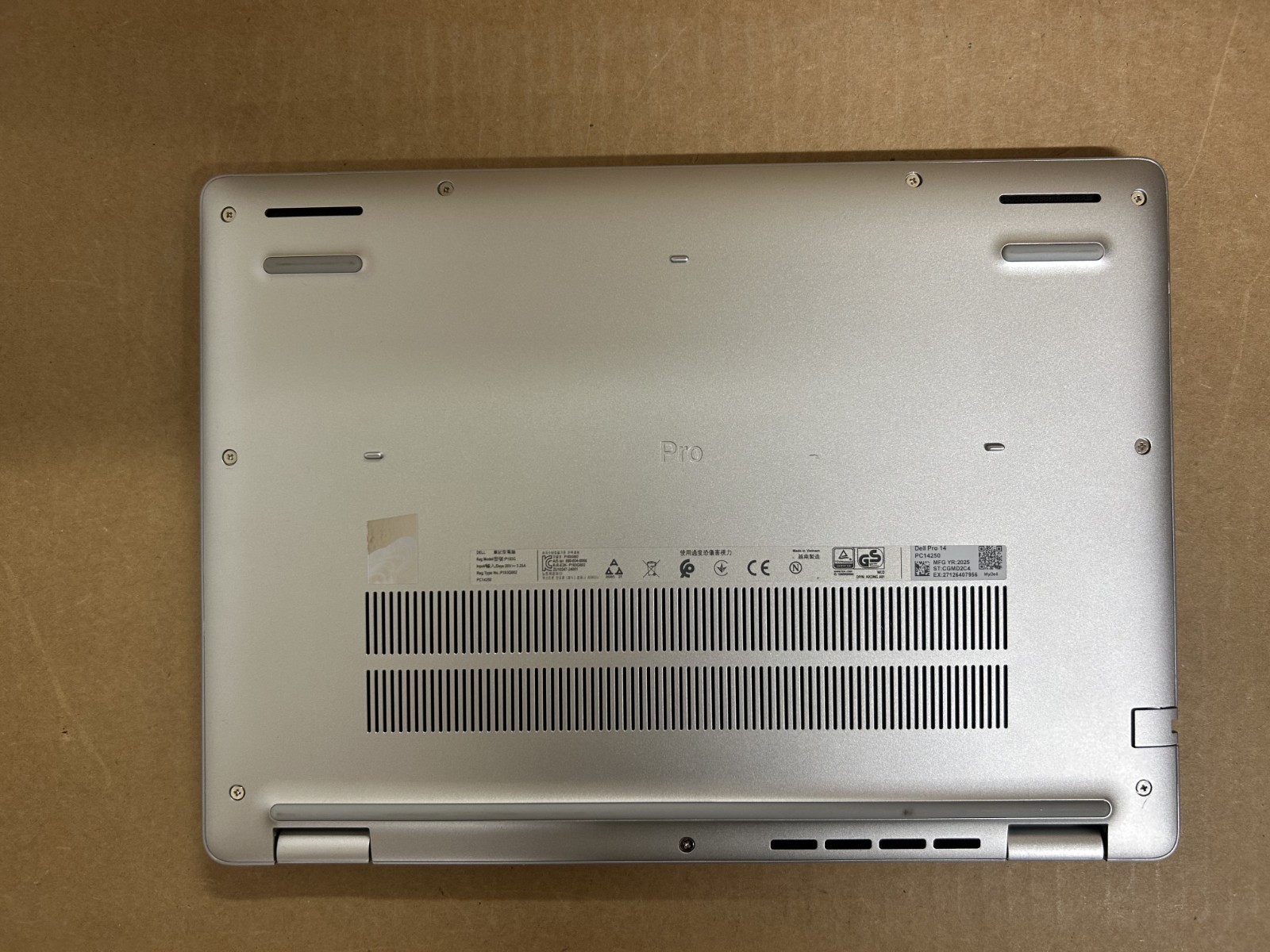 Dell Pro 14 PC14250 Intel Ultra 7 16GB RAM 512GB SSD W11P