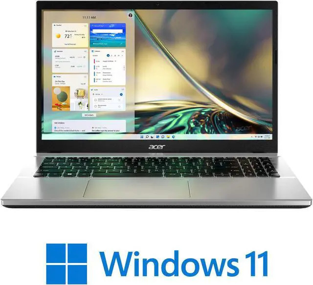 Acer Aspire 3 15.6 in Full Display i5-1235U Iris Xe 8GB DDR4 256GB NVMe SSD
