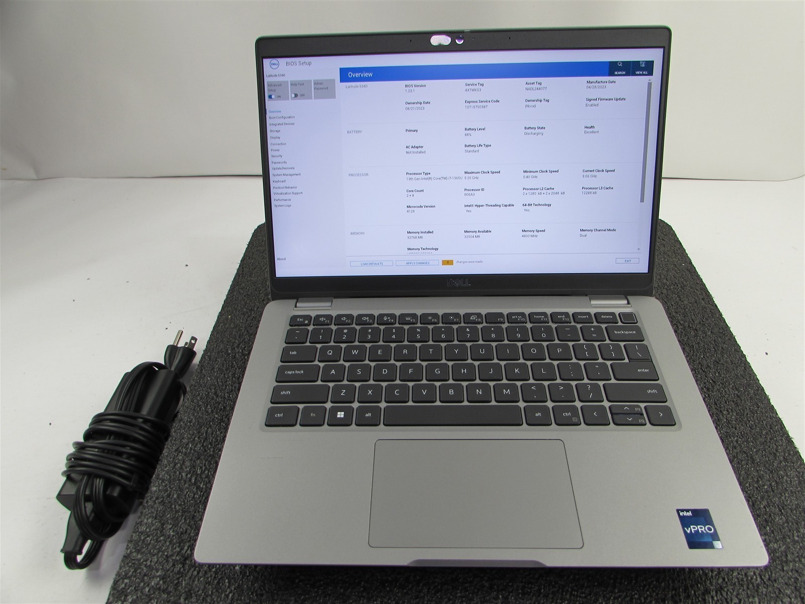 DELL LATITUDE 5340 1920X1080 FHD CORE I7-1365U 512GB SSD 32GB RAM NO O.S