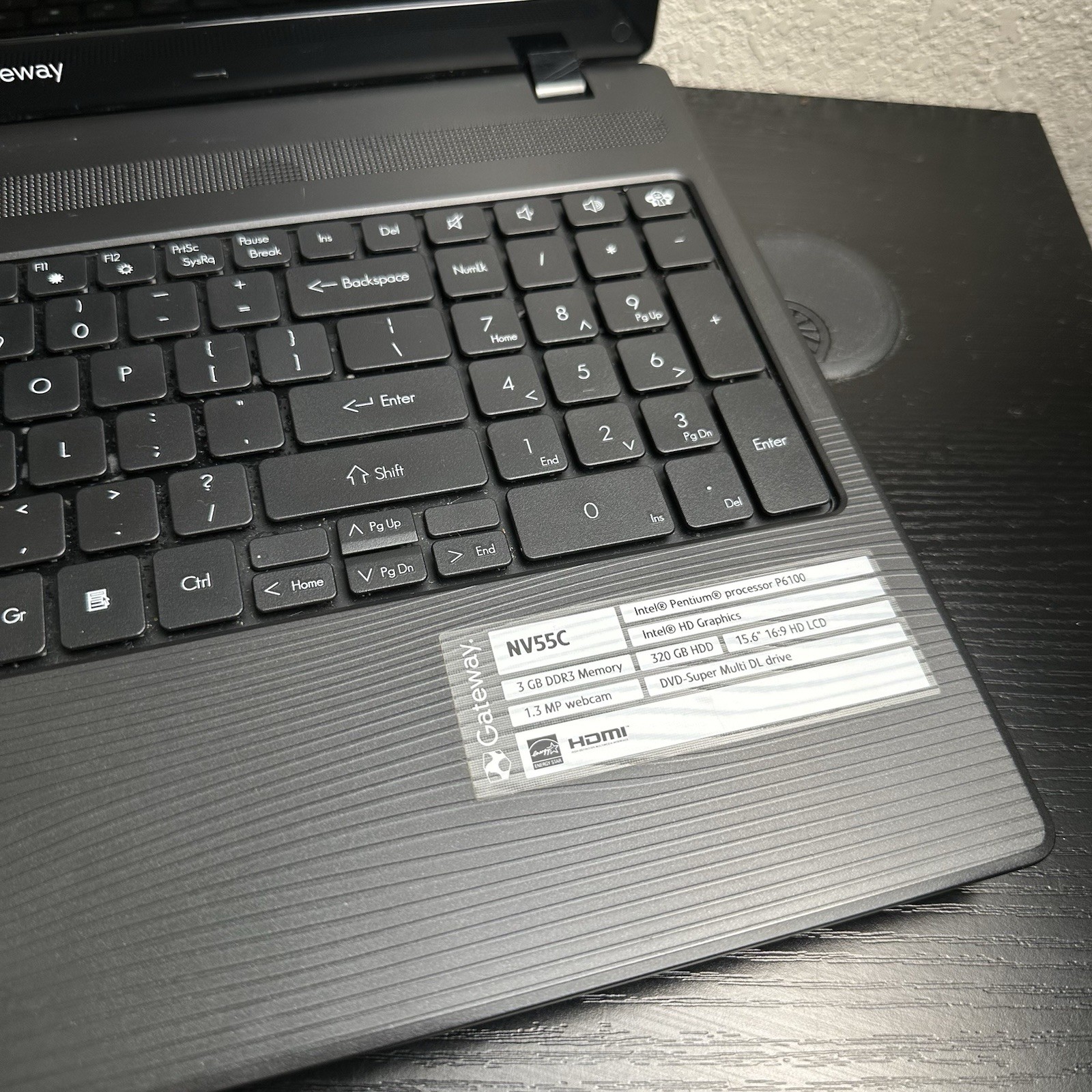 Packard Bell 15.6in PEW91 6GB Intel I3 2.40Gz Laptop No Tested