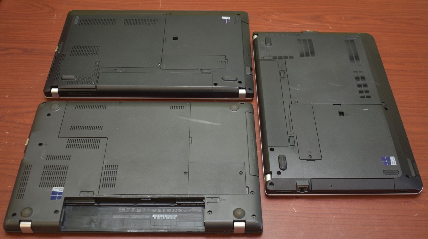 Lot 0f 3 Lenovo ThinkPad – x2 E531, i5-3230M, 4GB x1 E560, i5-6200