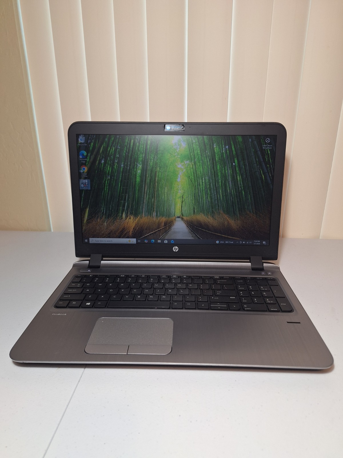 HP ProBook 455 G3 AMD A8-7410 4GB RAM 500GB HDD 15.6″ Business Laptop Win 10