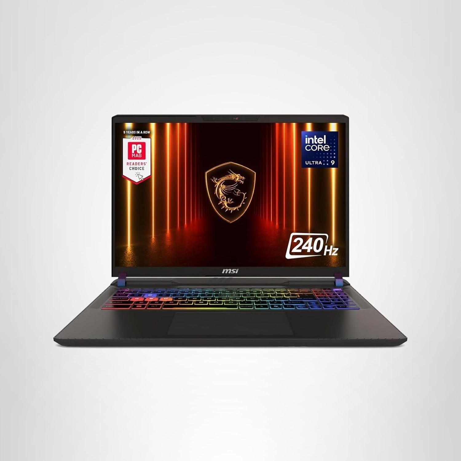 MSI Vector 16 HX AI 16” 240Hz QHD+ Gaming Laptop: Intel Core 9 A2XWHG-211US