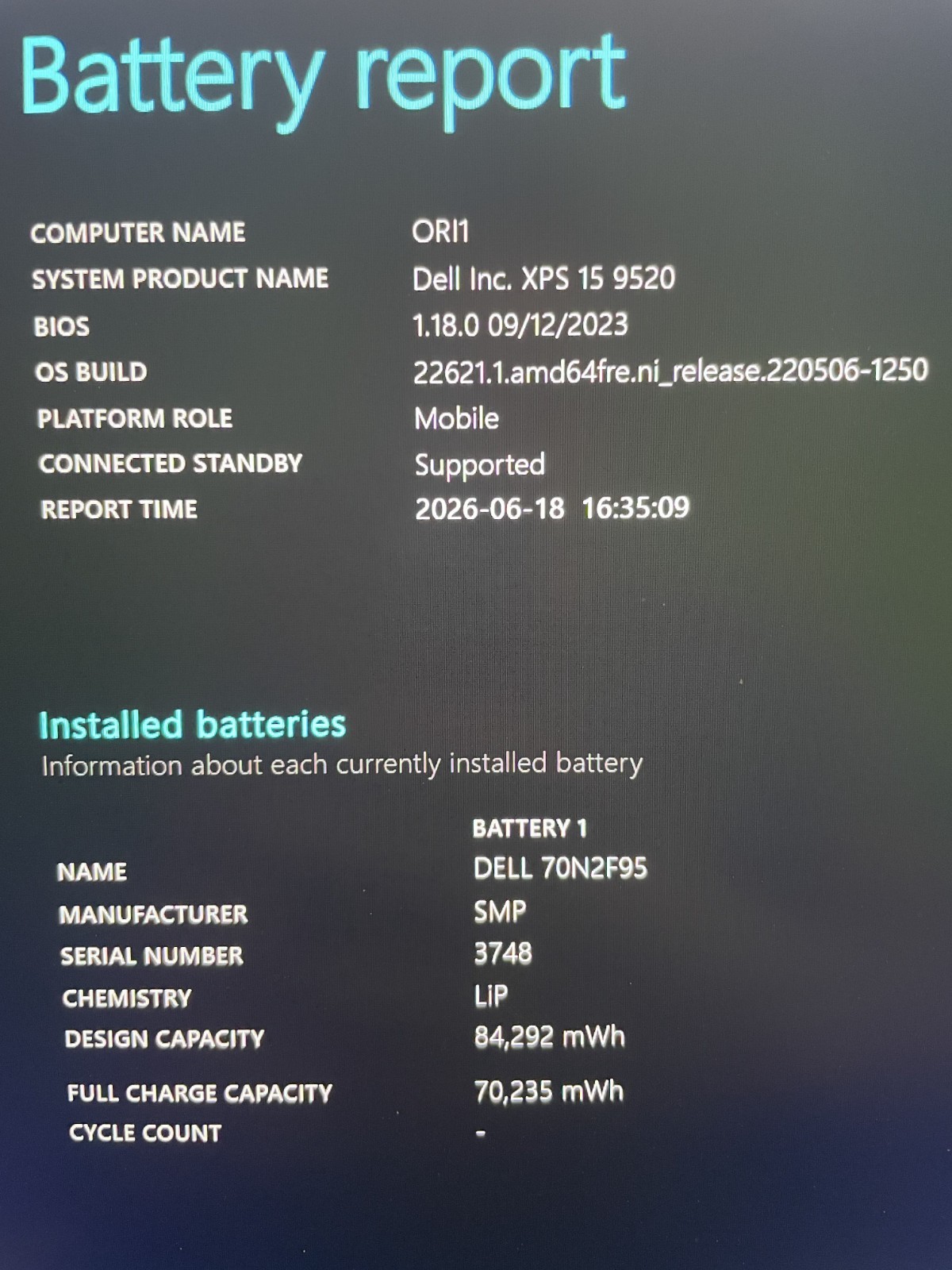 Dell XPS 15 9520 i9-12900HK 32GB 1TB RTX 3050 Ti Dedicated Graphics FHD+
