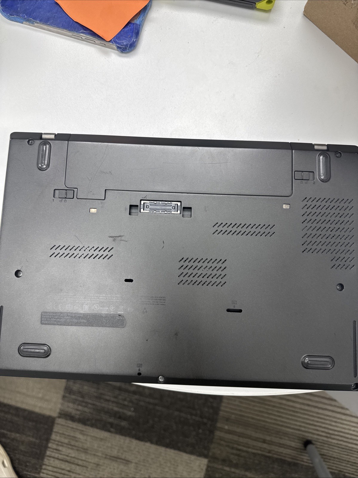 lenovo thinkpad t450s i7 (boots to bios) No SSD