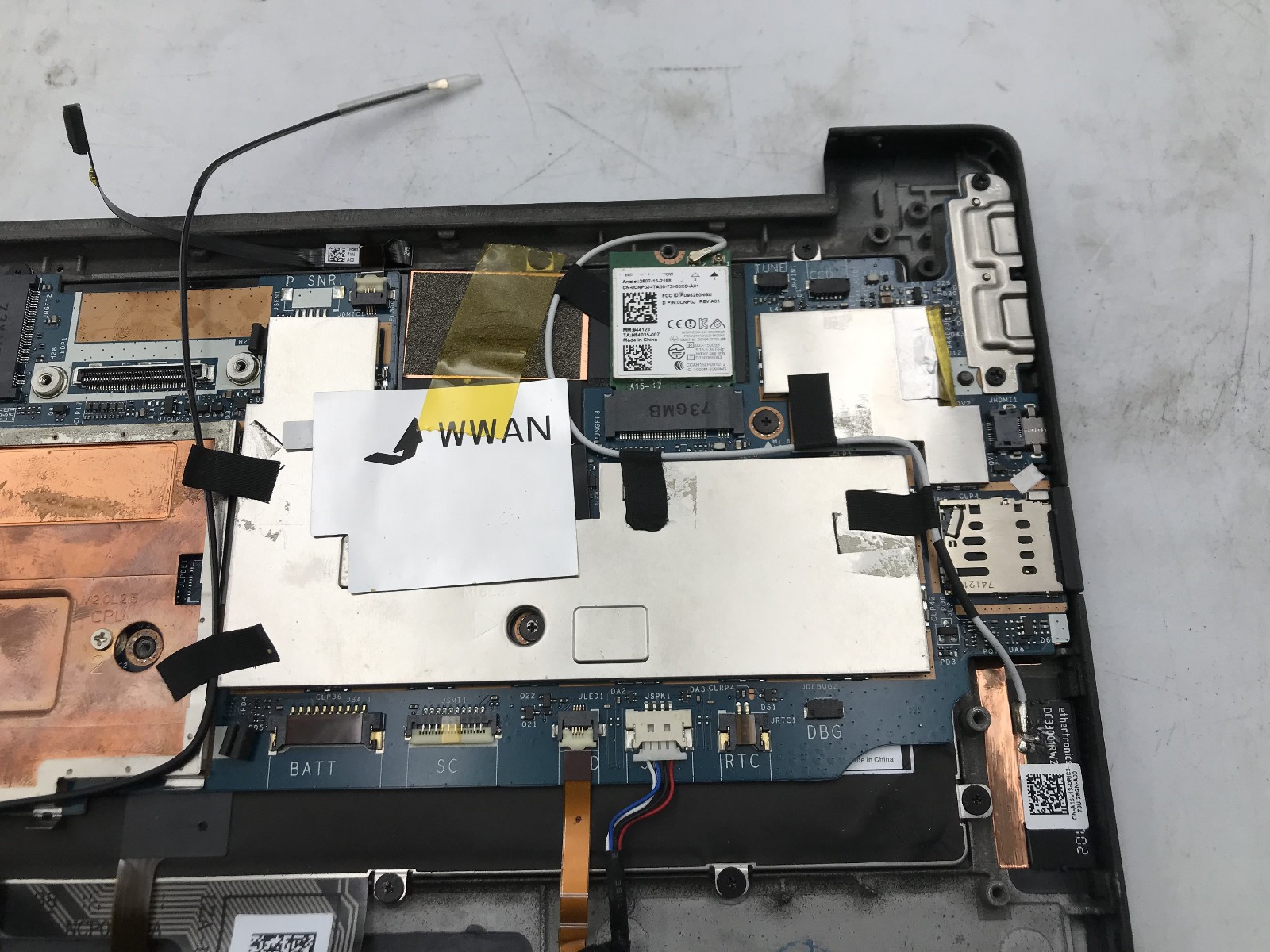 DELL LATITUDE 7370 – FOR PARTS/CORE ONLY – INTEL M3-6Y30 – NO RAM -READ DESC- BB