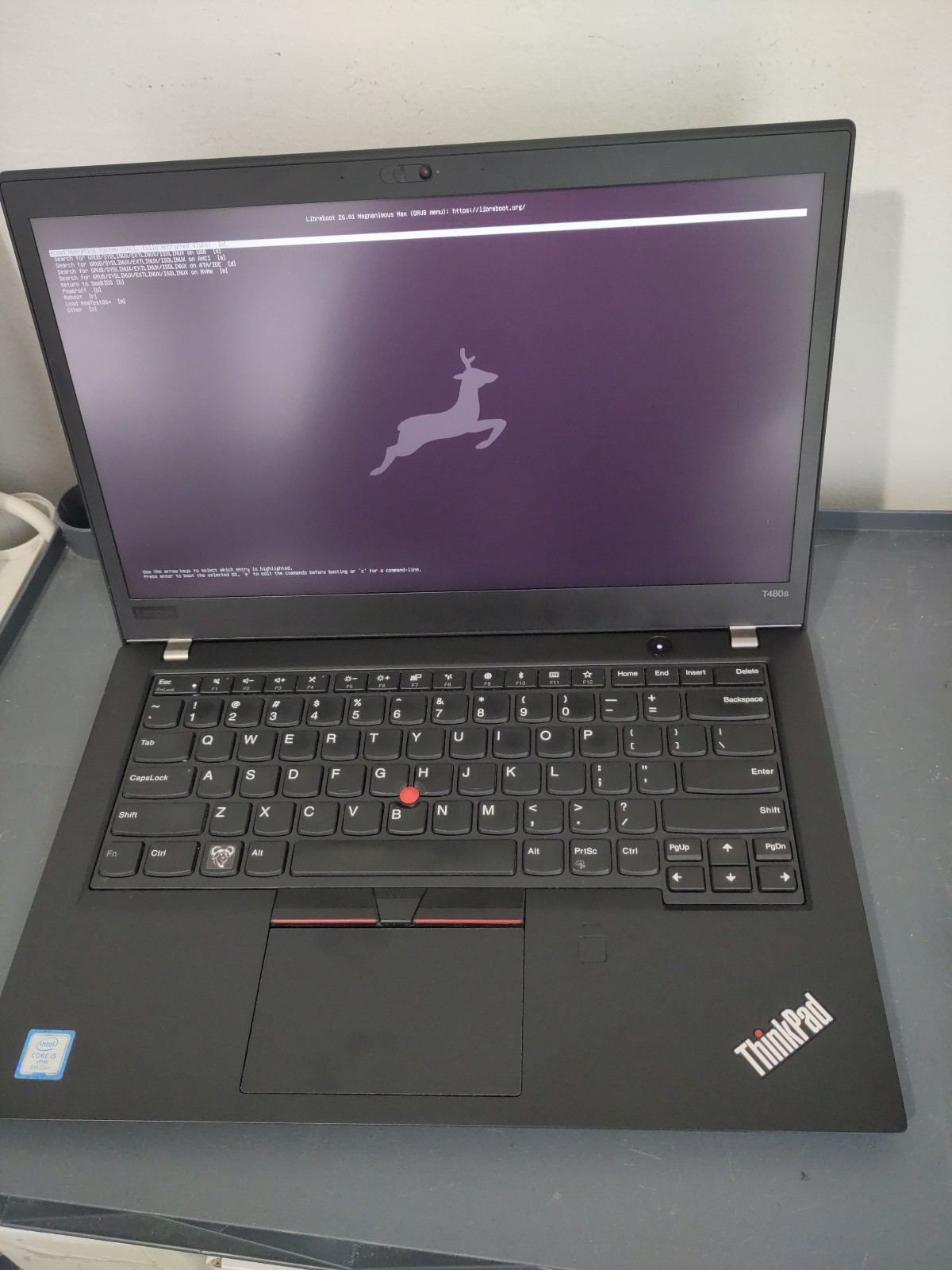Libreboot ThinkPad T480s | i5-8350U | 8 GB RAM | 250 GB SSD