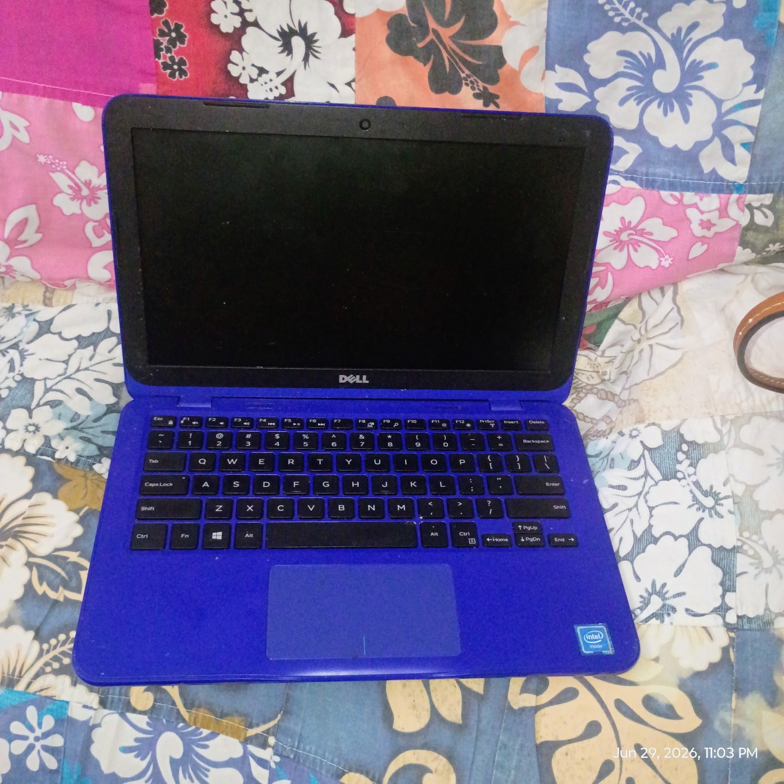 Dell Inspiron 11 3000 11.6″ Blue Laptop Celeron 4GB 500GB HDD Win 10