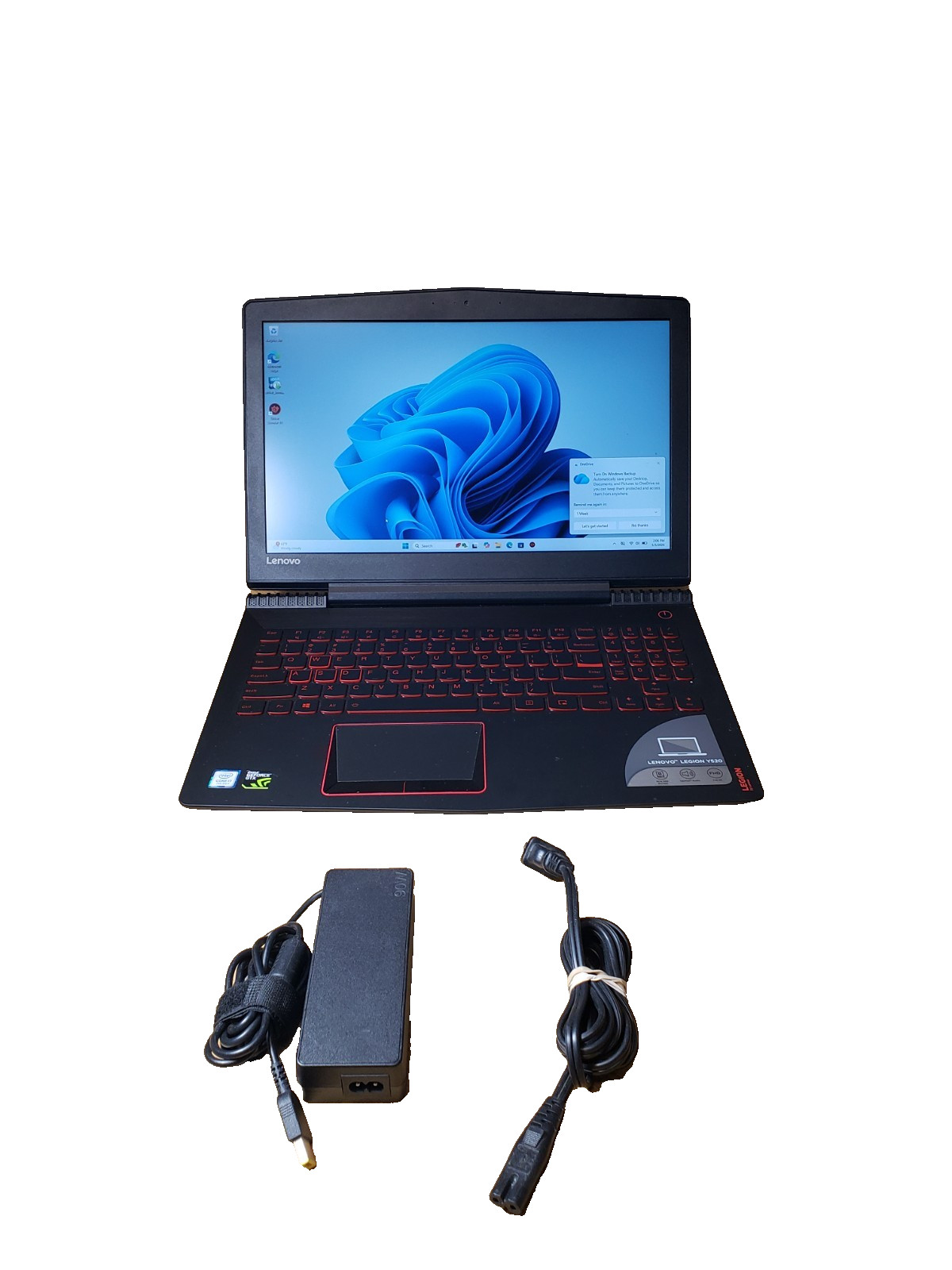 Lenovo Legion Y520 Intel i7-7700HQ 16GB Ram 256GB SSD & 2TB HDD GTX 1050TI Win11