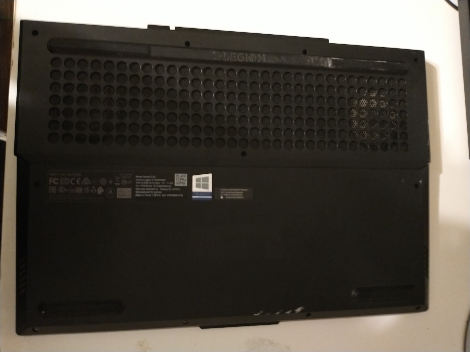 Legion Laptop Lenovo Black 15.6 inch screen Used very good condition.