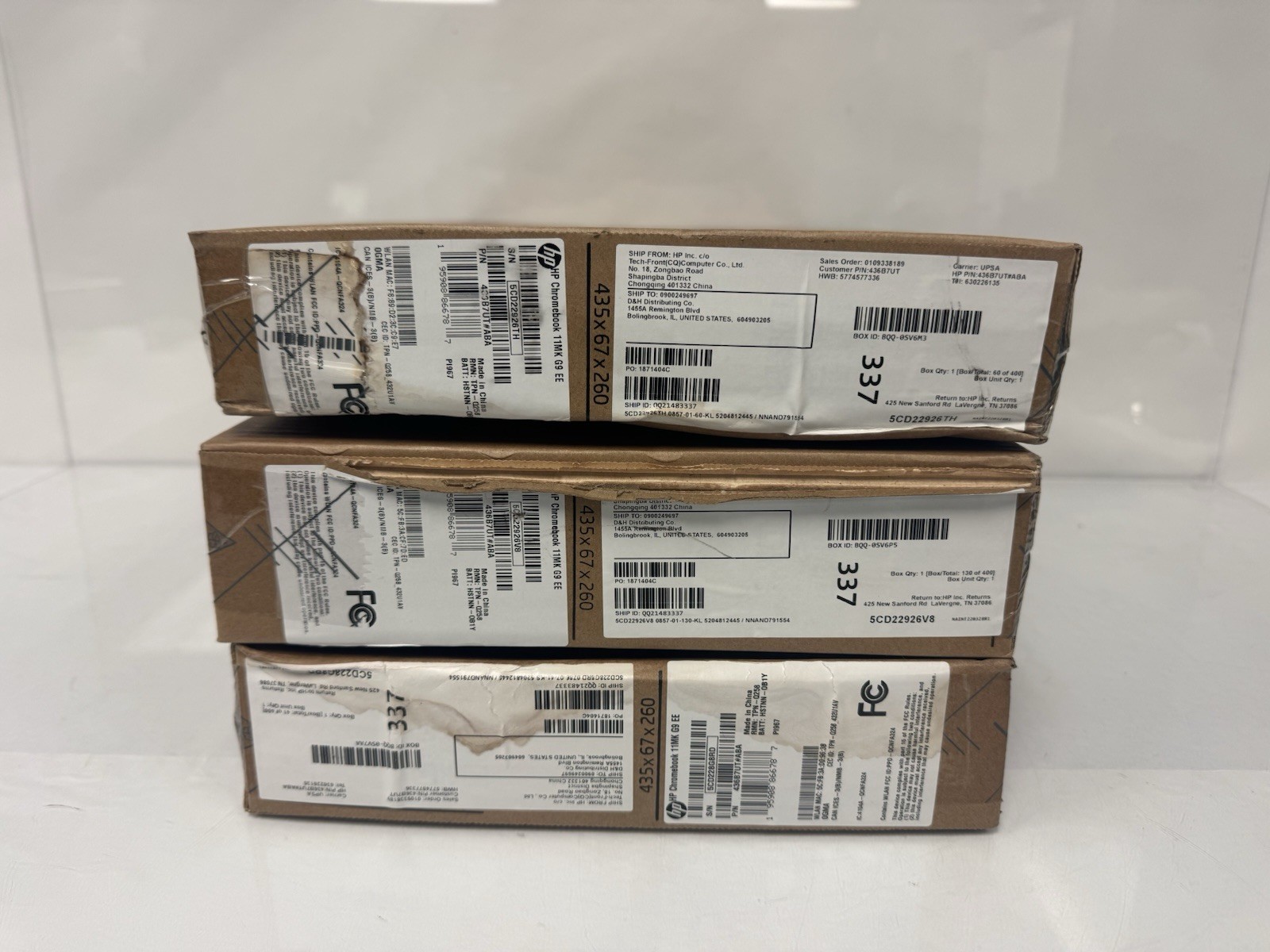 Lot of 3 New HP Chromebook 11MK G9 EE Education Edition 11.6″ MT8183 4GB/32