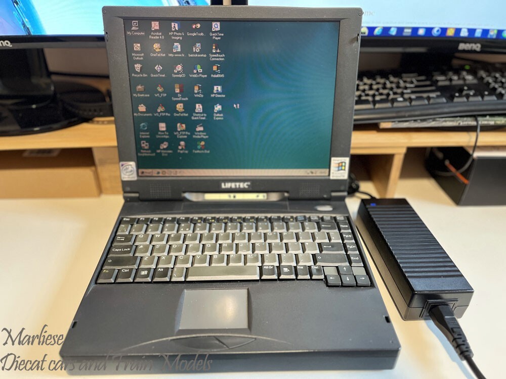 Lifetec LT-9886 Laptop 98MB RAM 3.2GB HDD Win 98 W/ Ethernet & Modem PCMCIA_Rare
