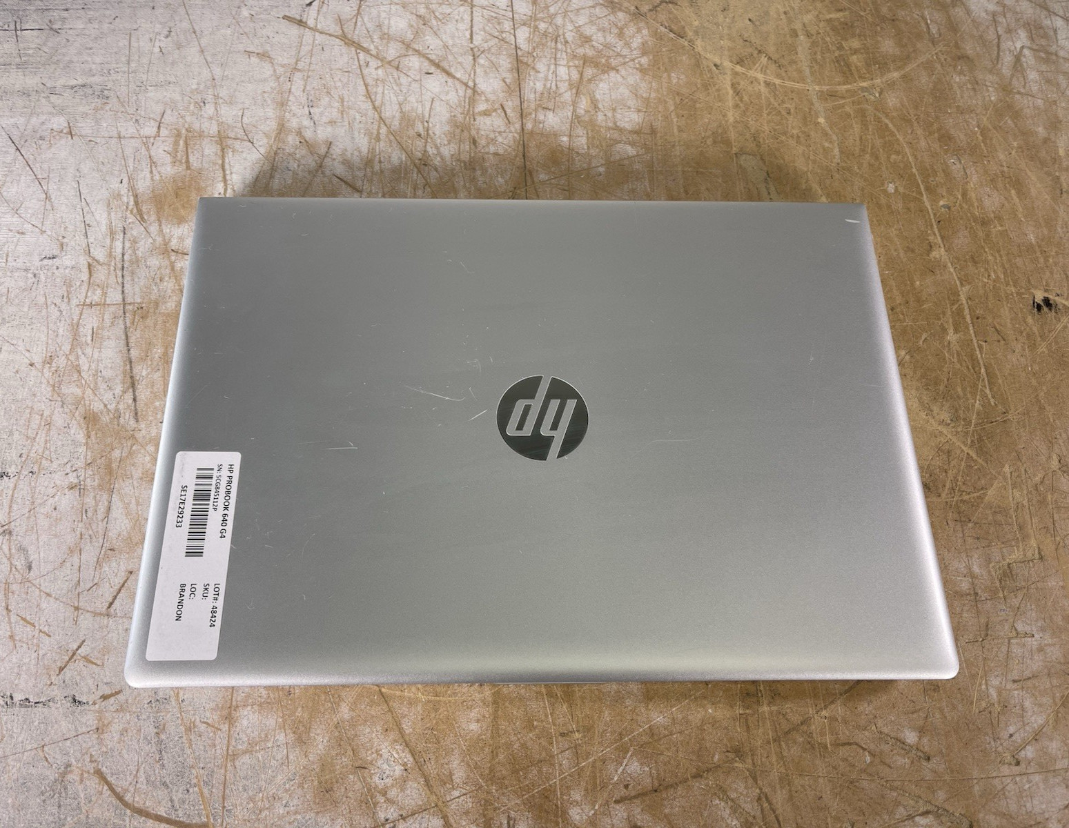 HP PROBOOK 640 G4 i5-8350U @ 1.70GHz, 8GB RAM, NO HDD/OS