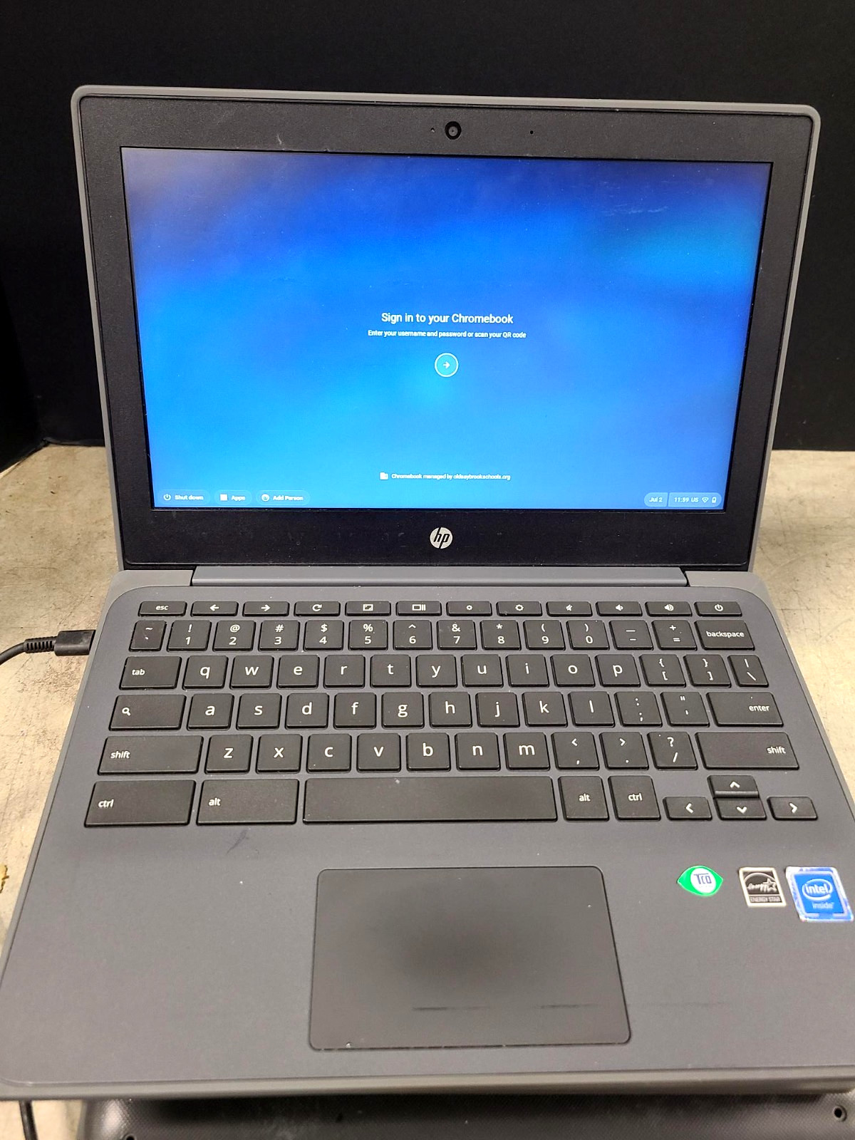 Lot of 9 HP Chromebook 11A G8 EE No Chargers 4GB untested for parts