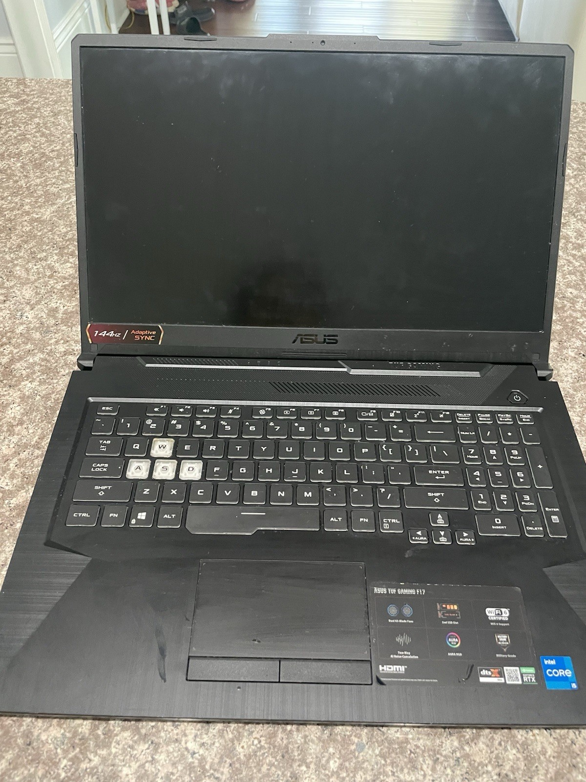 ASUS TUF Gaming 17.3″ Laptop-Intel Core i5-8GB-NVIDIA GeForce RTX 3050 Ti-512G