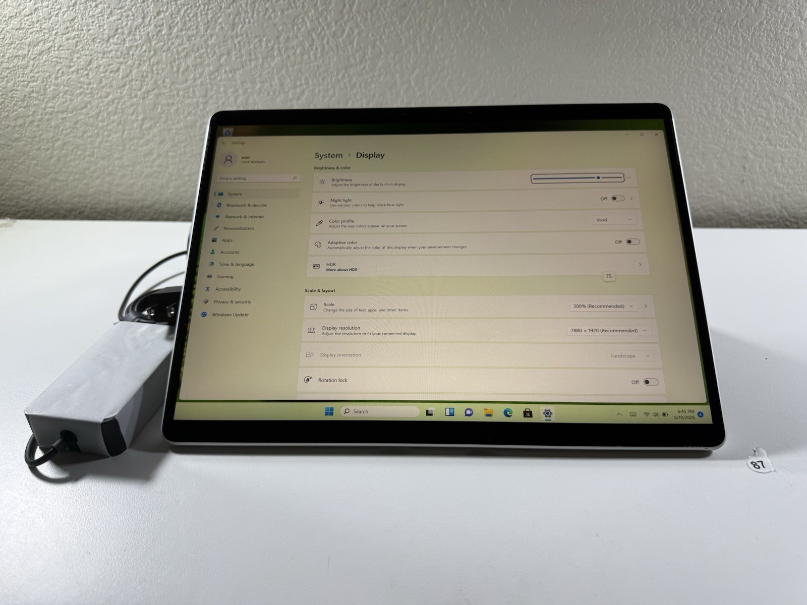 Microsoft Surface Pro 8 (1982) i5-1145G7 – 16GB RAM – 256GB 120Hz – Win 11 Pro