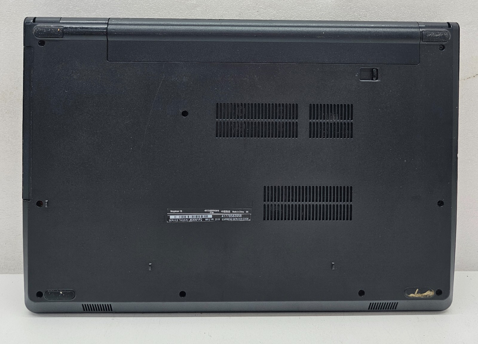 Dell Inspiron 15-3567 15.6″ Laptop Intel Core i3-7130U NO RAM/HD/OS/POWER (FL)