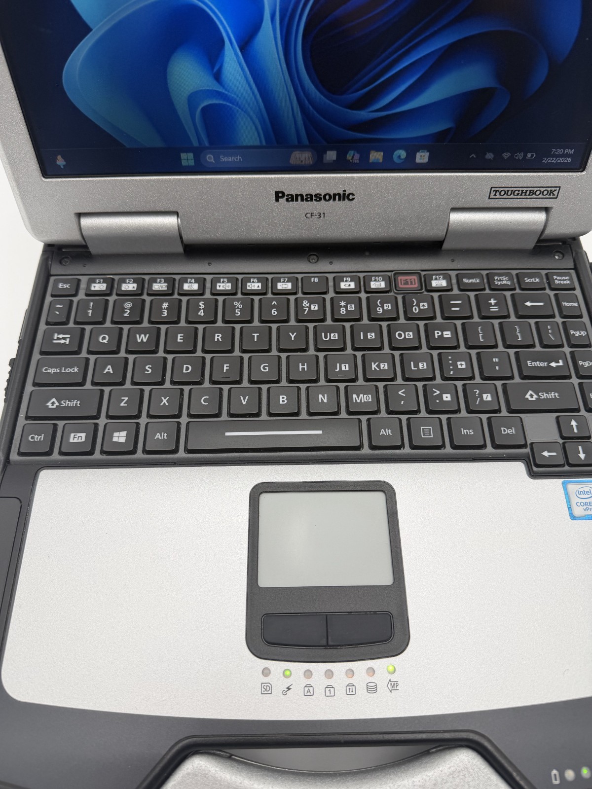 Panasonic Toughbook CF-31 MK6 i7-7600U Touch 32GB 2TB SSD Win11pro 4G/DVD