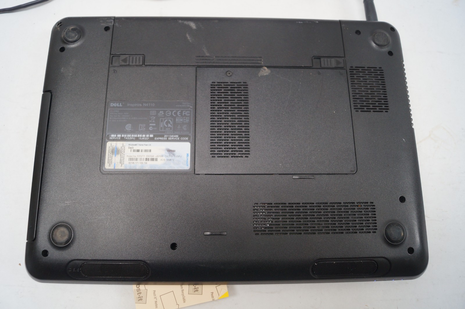 Dell Inspiron N4110 Laptop Intel i3 14″ 640GB HD 2.1GHz 6GB Mem WORKING PoR E113