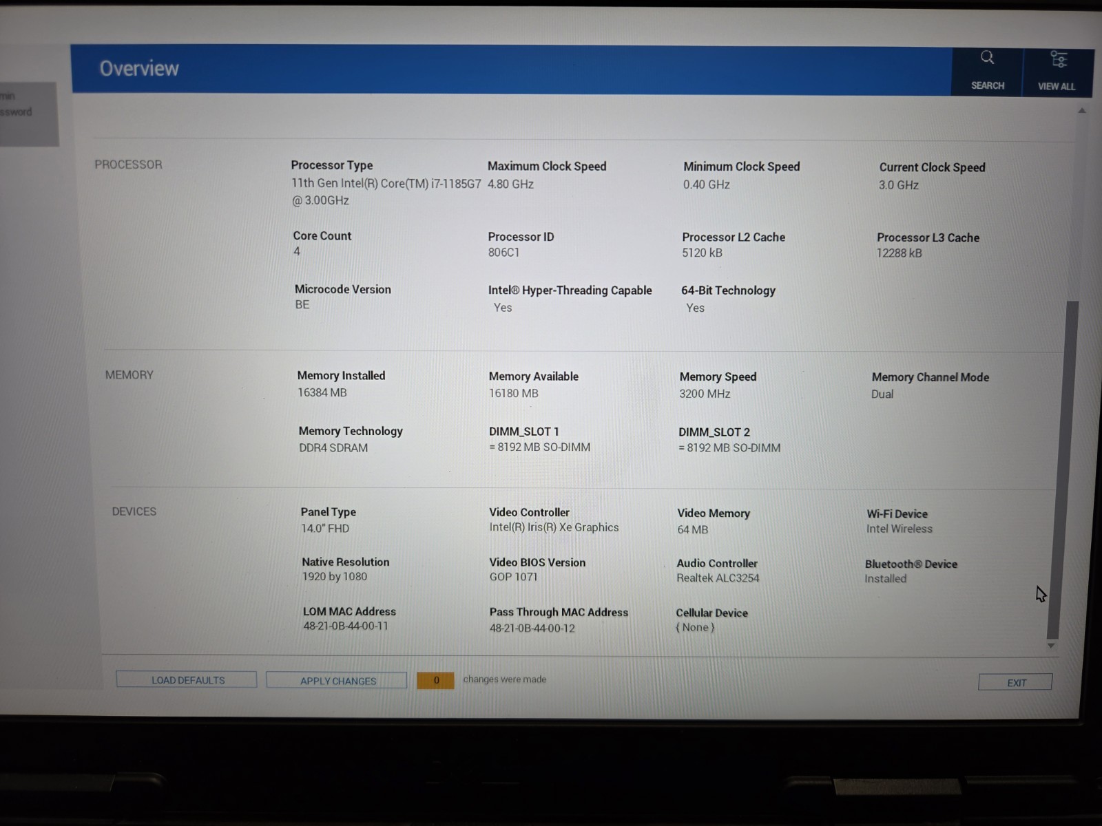 Dell Latitude 14” Rugged 5430 Intel 11th i7 16GB 512GB SSD 2 NEW Dell batteries