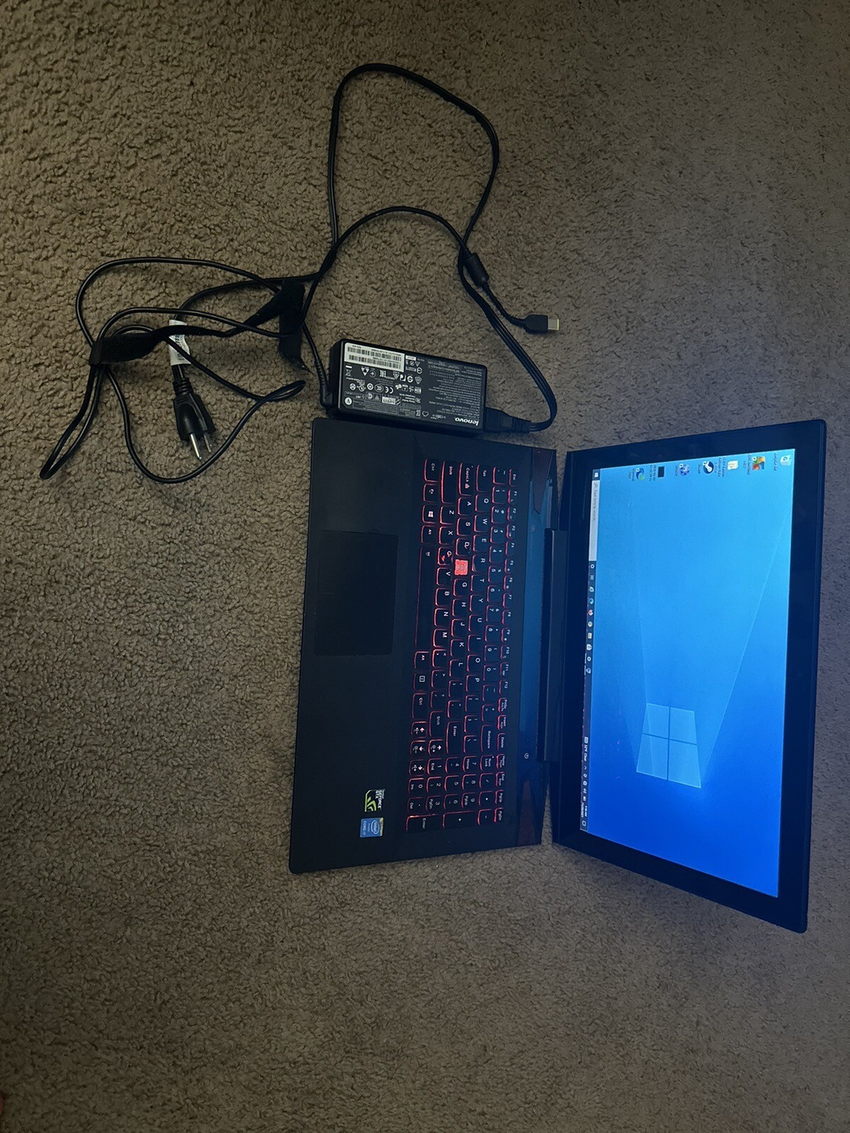 Lenovo Y50-70 Touch Intel Core i7 2.4 GHz, 8GB Mem., 1TB HD. Gaming Laptop.