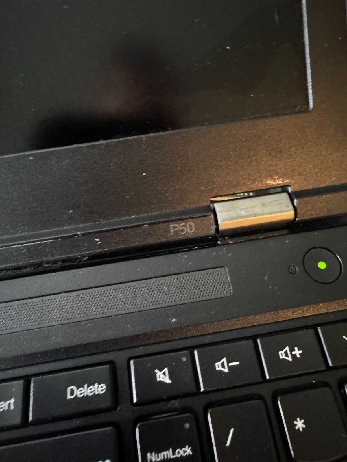 LENOVO THINKPAD P50 Core i7 Laptop for Parts/Repair #6217