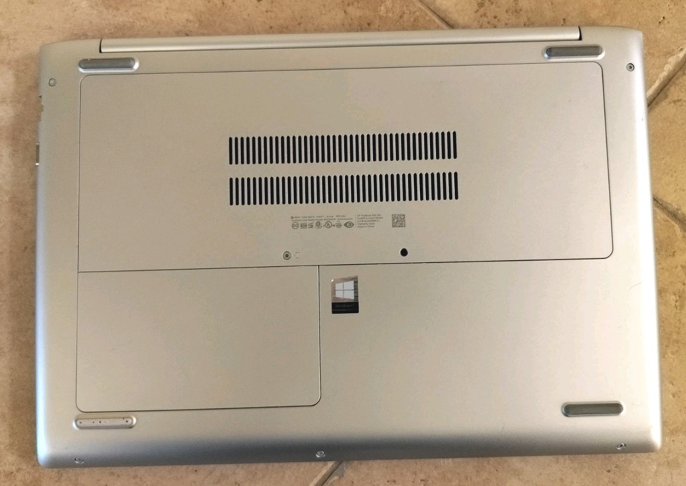 15.6 ” HP ProBook 450 g5 Core i5-8250U@1.60GHz, 4GB RAM , PARTS ONLY